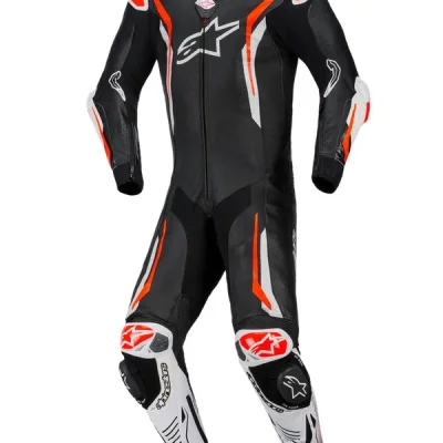 Alpinestars - GP Tech v5 Sort/Hvid/ Fluo Rød